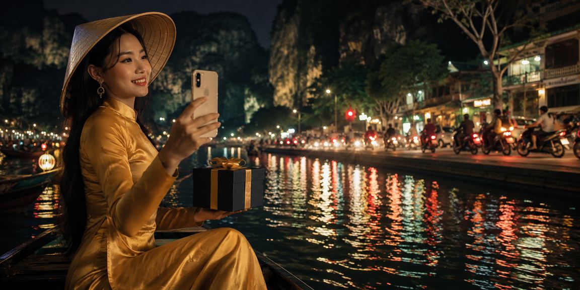Khung cảnh sôi động tại sòng bài Ninh Bình với đèn neon